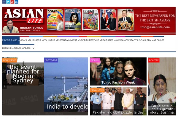Site using Lazy Load plugin
