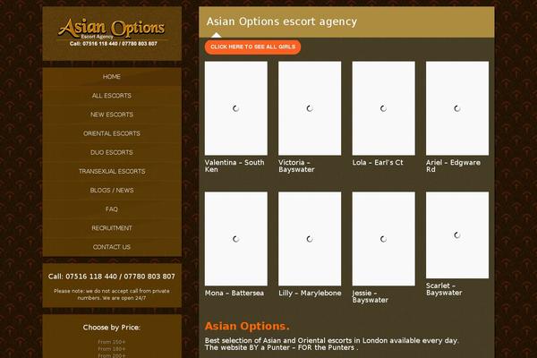 Angel theme site design template sample
