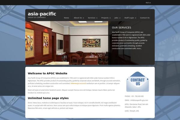Memento theme site design template sample