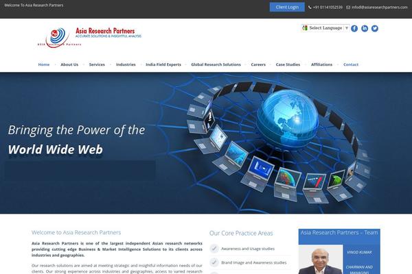 Rocco theme site design template sample