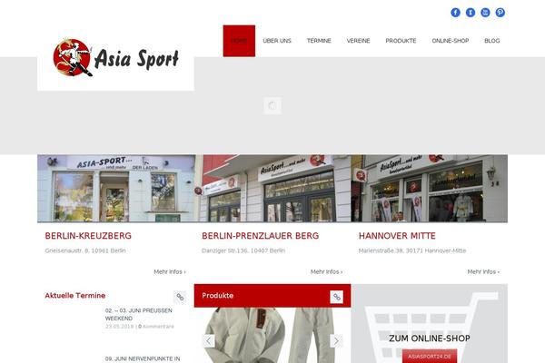 Tisson theme site design template sample
