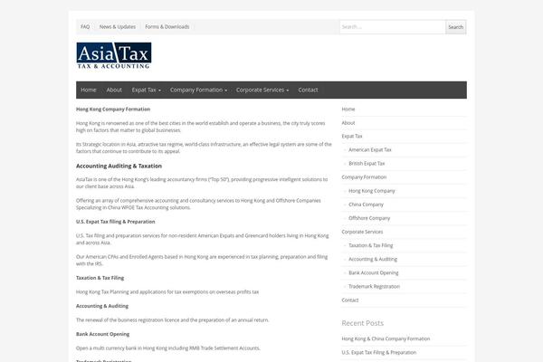 NewsPlus theme site design template sample