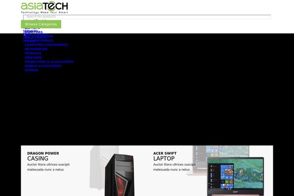 Mix theme site design template sample