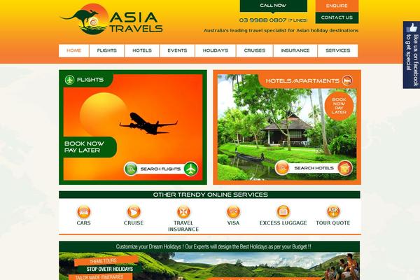 Midway theme site design template sample