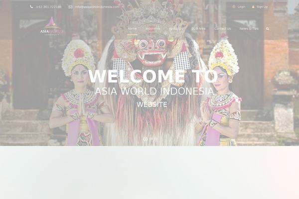 Balance theme site design template sample