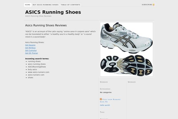 Thesis 1.6 theme site design template sample