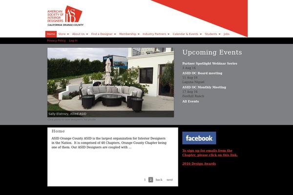 Asidone theme site design template sample