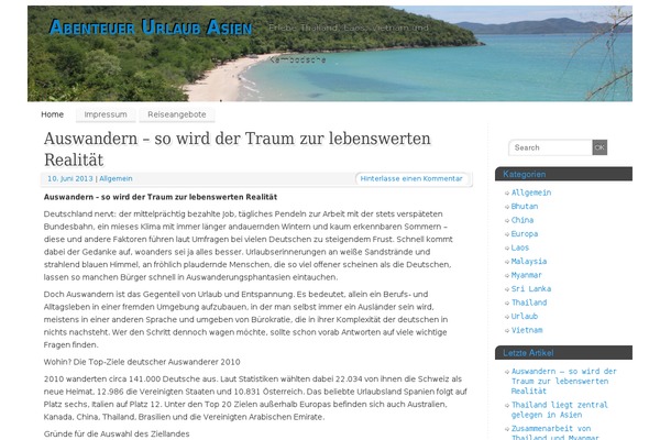 Mantra theme site design template sample