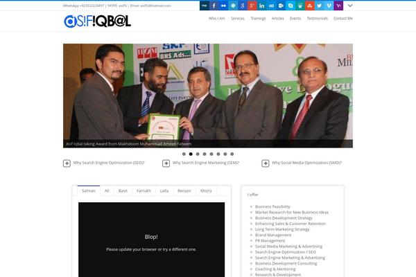 Site using Client Logo Slider plugin