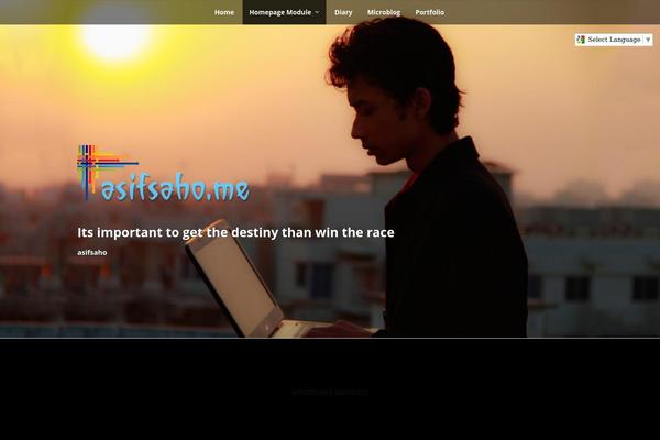 Site using Social Icons plugin