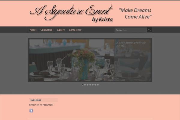 Empire theme site design template sample