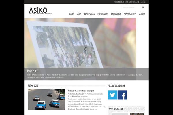 Backstreet theme site design template sample