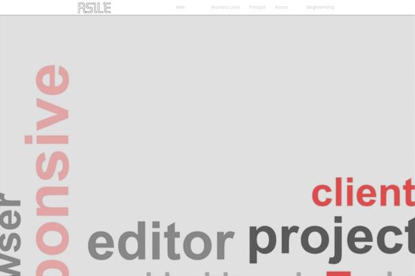 Encore theme site design template sample