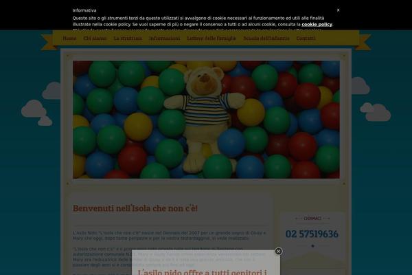 Kiddo theme site design template sample