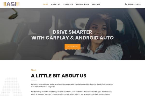 Salient Child theme site design template sample