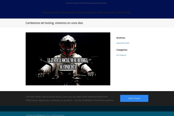 Total theme site design template sample