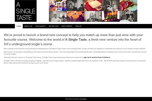 asingletaste.com site used Asingletaste