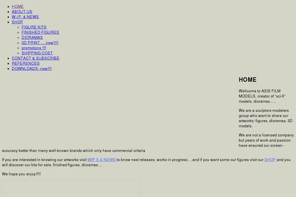 asisfilmmodels.com site used Savoy