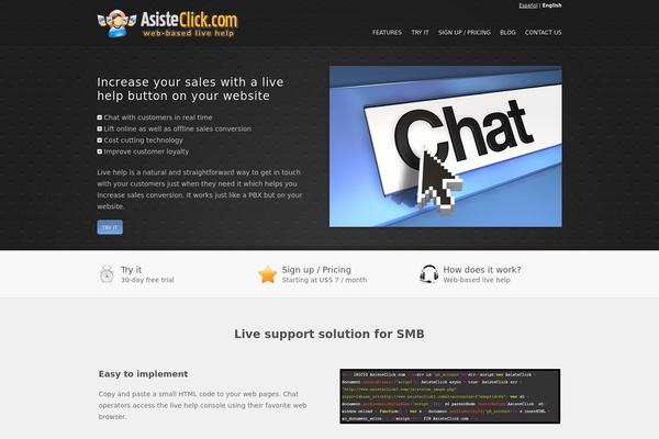 Denovo theme site design template sample