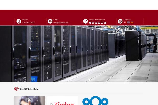 Atlas theme site design template sample