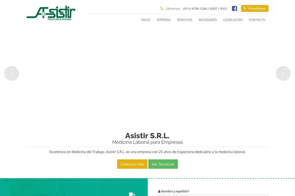 Vox theme site design template sample
