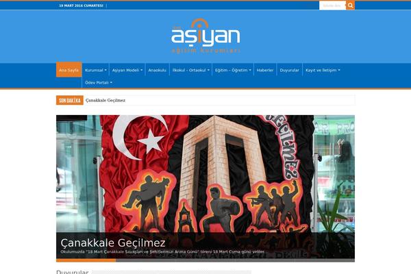 Sahifa theme site design template sample
