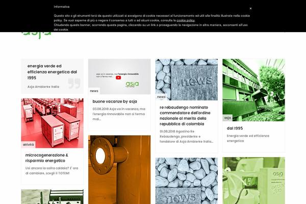 Total Child theme site design template sample