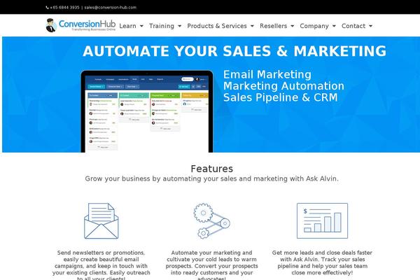 Site using ActiveCampaign plugin