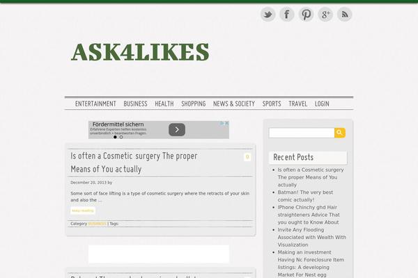 Site using Automatic Youtube Video Posts Plugin plugin