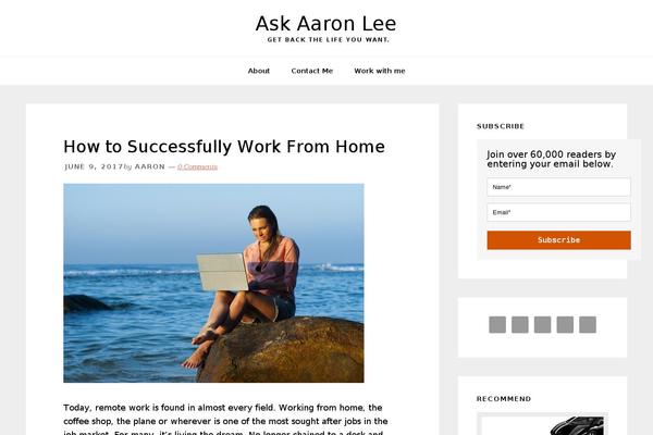 Site using Genesis Author Pro plugin