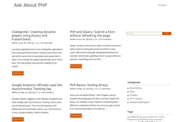 Afford theme site design template sample