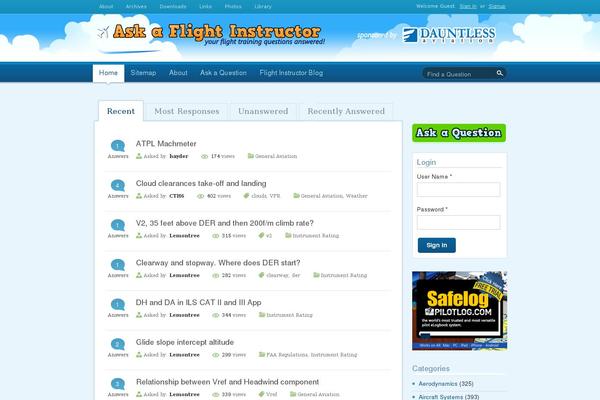askacfi.com site used Answers