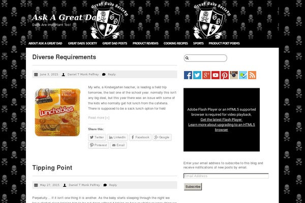 Desire theme site design template sample