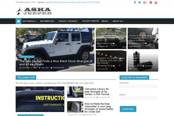 ColorMag theme site design template sample