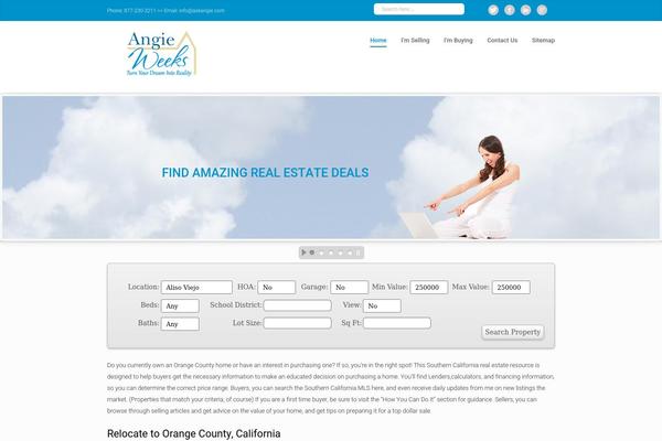 iBusiness theme site design template sample