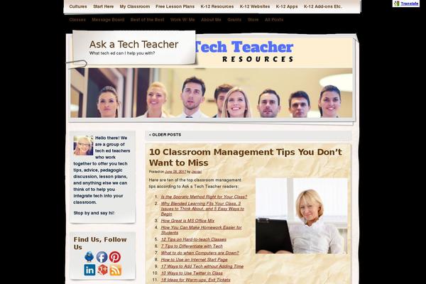 askatechteacher.com site used Textwp-pro