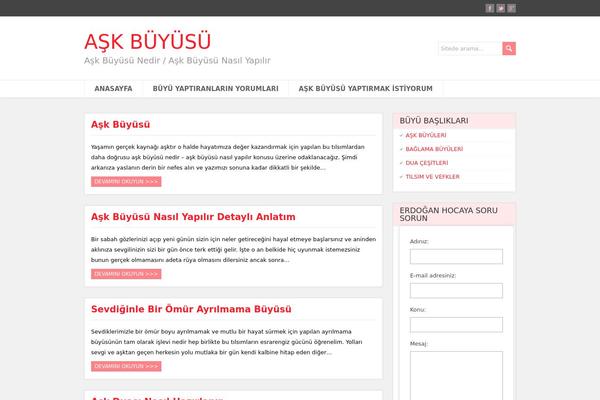 PaperCuts theme site design template sample