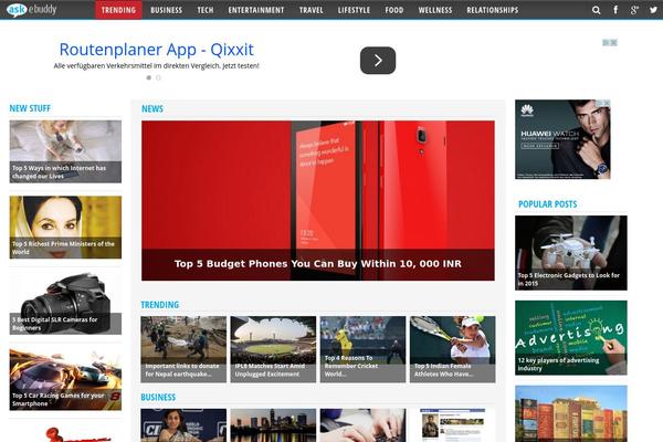 Site using WPSIREN Recent Posts By Category plugin
