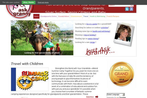 Site using Captain Slider plugin