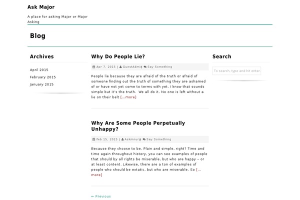 EzyReader theme site design template sample