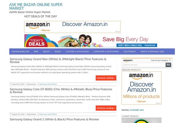 Optimize theme site design template sample