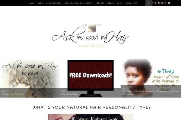 Hemlock theme site design template sample