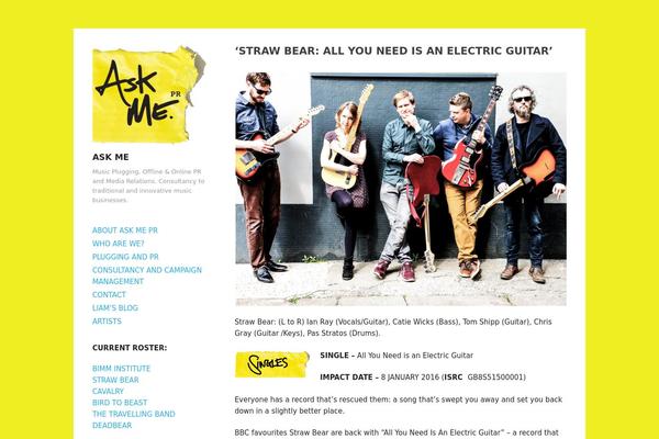 Publish theme site design template sample