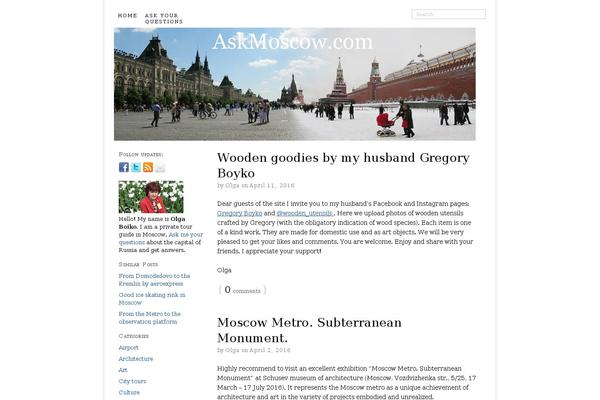 Thesis 1.8 theme site design template sample