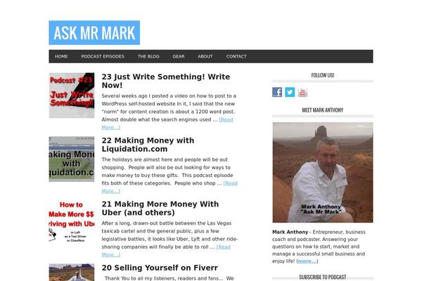 Magazine Pro theme site design template sample
