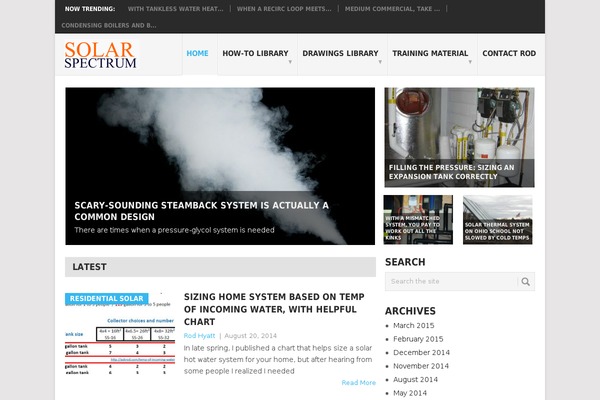 Radiate Pro theme site design template sample