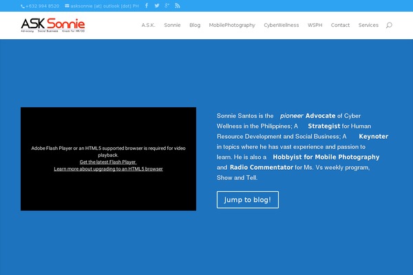 Site using Alpine PhotoTile for Tumblr plugin