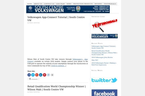 Thesis 1.8.4 theme site design template sample