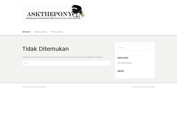 askthepony.com site used Freshserve