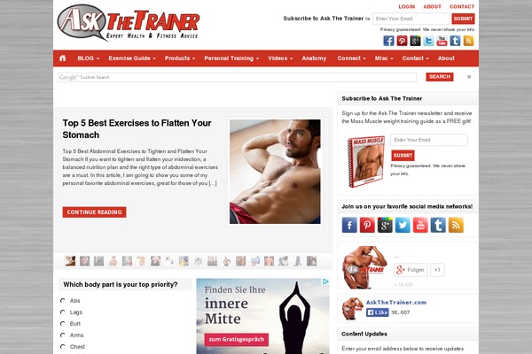 Bimber theme site design template sample